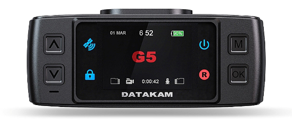 DATAKAM G5-Real MAX-BF – автомобильный видеорегистратор с быстросъемным магнитным креплением и с ГЛОНАСС/ GPS приемником, тест