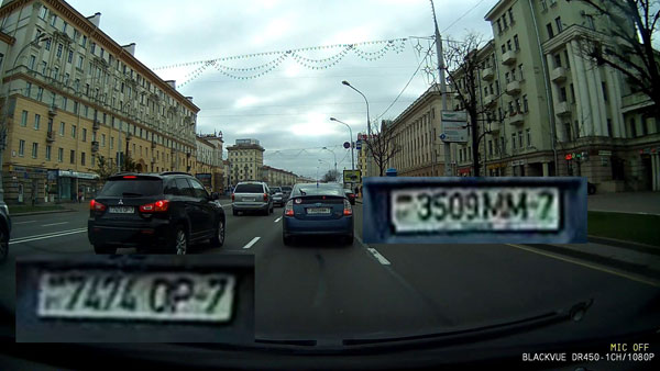 Тест-обзор корейского видеорегистратора BlackVue DR450-1CH GPS 