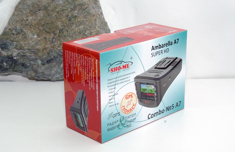 SHO-ME Combo 5 A7 –  Super Full HD    -  GPS /  , 