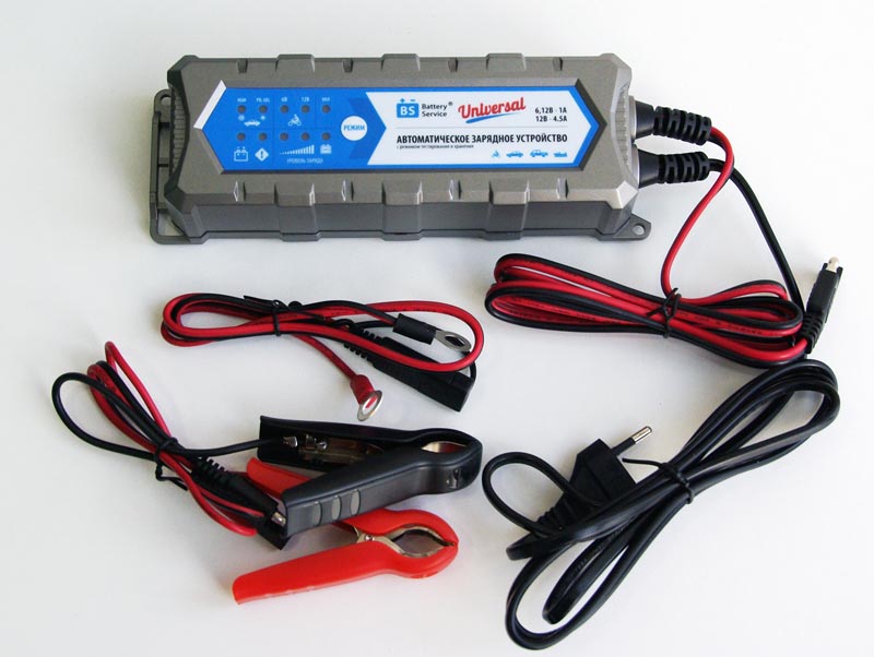 Battery Service Universal PL-C004P – зарядное устройство для автомобильных аккумуляторов, тест