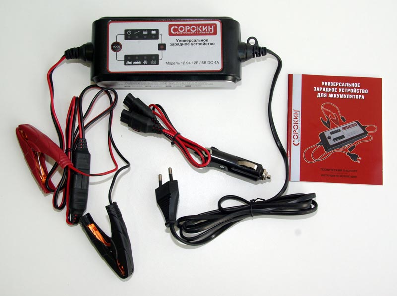 Тестируем «СОРОКИН» 12.94 – зарядное устройство для автомобильных аккумуляторов