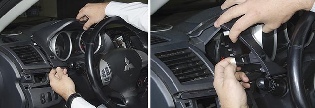 Установка и настройка GPS-маяка StarLine своими рукаи на Mitsubishi Lancer