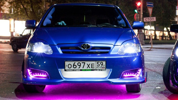 как снять фару на тойота королла 120 кузов
