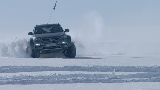      Hyundai Santa Fe     ,     -28 °C,      ,       .
