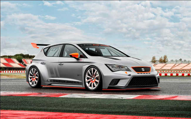   SEAT Leon Cup Racer     «Goodwood Festival of Speed».