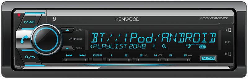  Kenwood KDC-X5200BT –  CD-  USB  Bluetooth