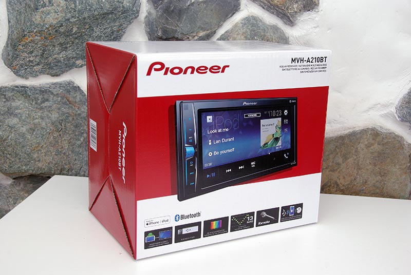 Pioneer MVH-A210BT –    Bluetooth, 