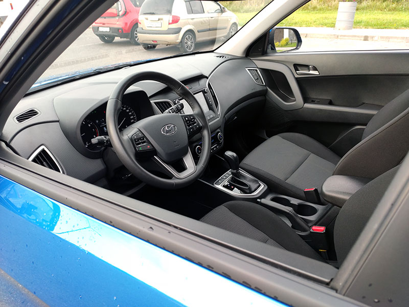 Тест драйв Hyundai Creta - в королевском синем