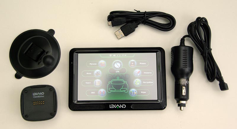 LEXAND Click&Drive CD5 HD – автомобильный навигатор, тест