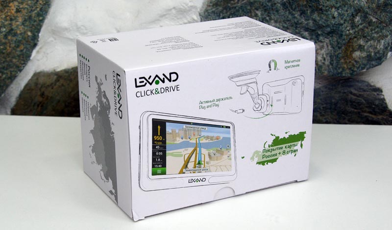 LEXAND Click&Drive CD5 HD – автомобильный навигатор, тест