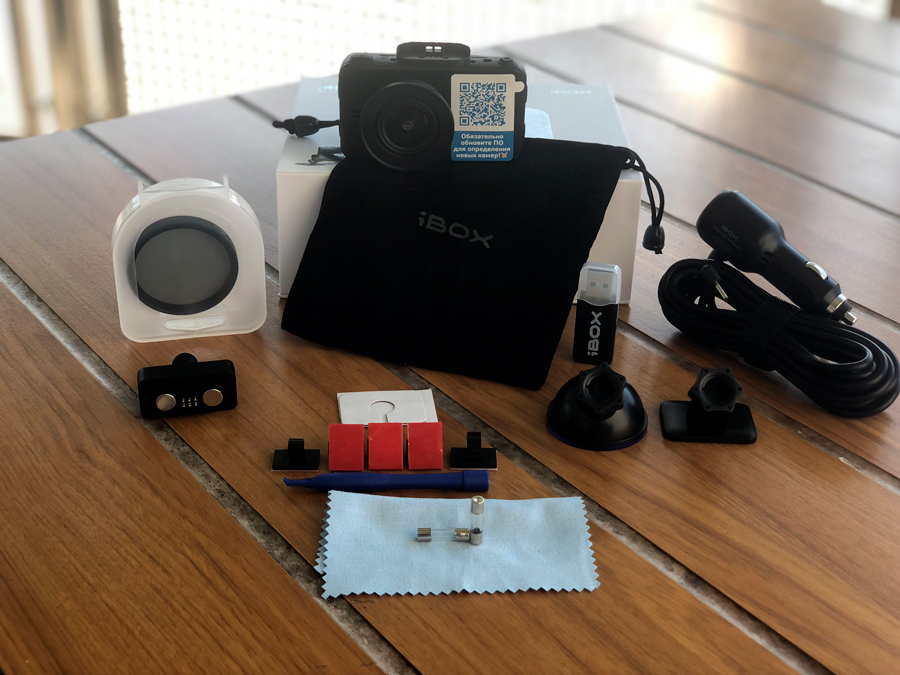 ���� ����������������� iBOX RoadScan 4K WiFi GPS Dual: ������� �����������, ������ ����������� � ������ GPS-�����������