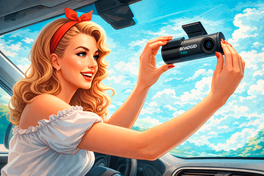 ��������� ������������� ���������������� ������� 4� Roadgid Tube ���������� WiFi