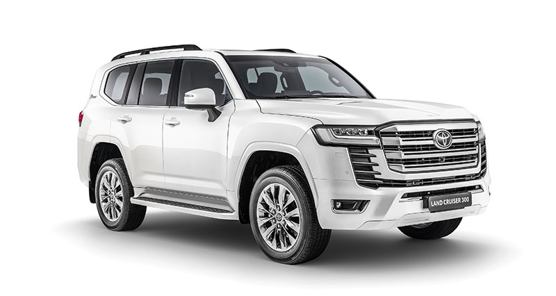 Toyota         – Toyota Land Cruiser 300.