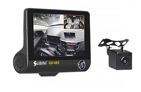 Subini GD-685 – автомобильный двухканальный видеорегистратор с парковочной камерой, тест