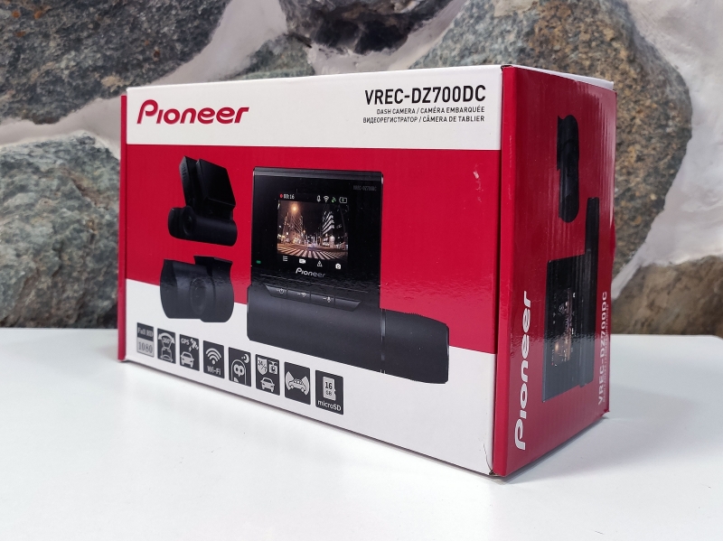 Pioneer VREC-DZ700DC –    Wi-Fi  GPS, 