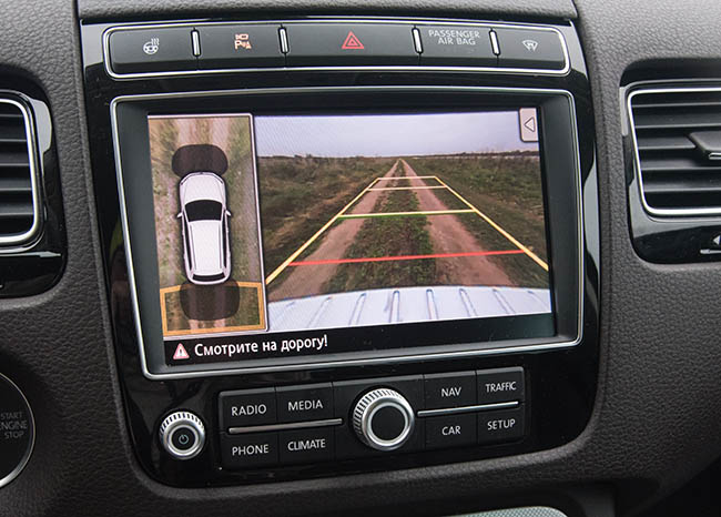Volkswagen Touareg камера заднего вида с омывателем - VAG TRADE на DRIVE2