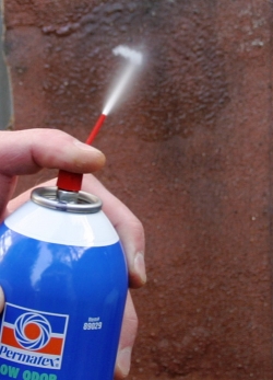         - Permatex Brake & Parts Cleaner.