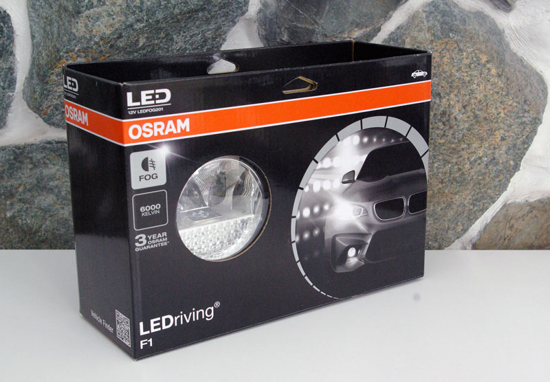 OSRAM LEDriving F1 LED FOG 201 – противотуманная фара 90 мм, тест