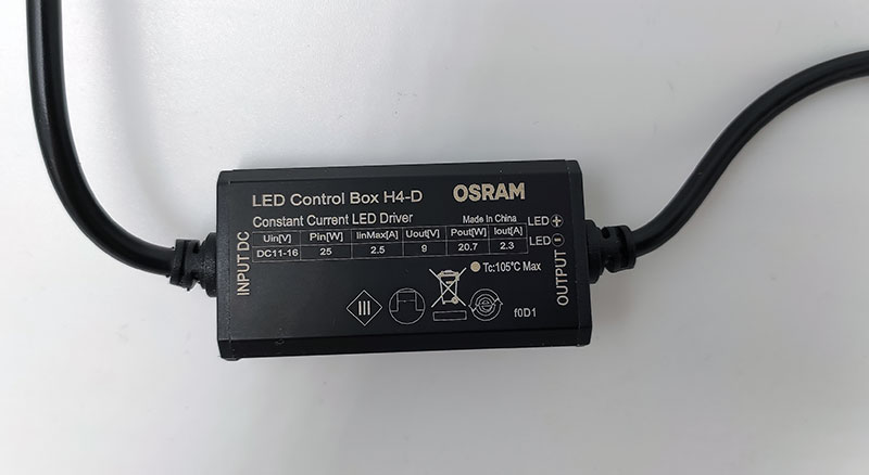      H4 – Osram LEDriving HL H4 64193DWS 