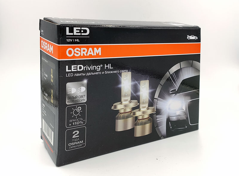      H4 – Osram LEDriving HL H4 64193DWS 