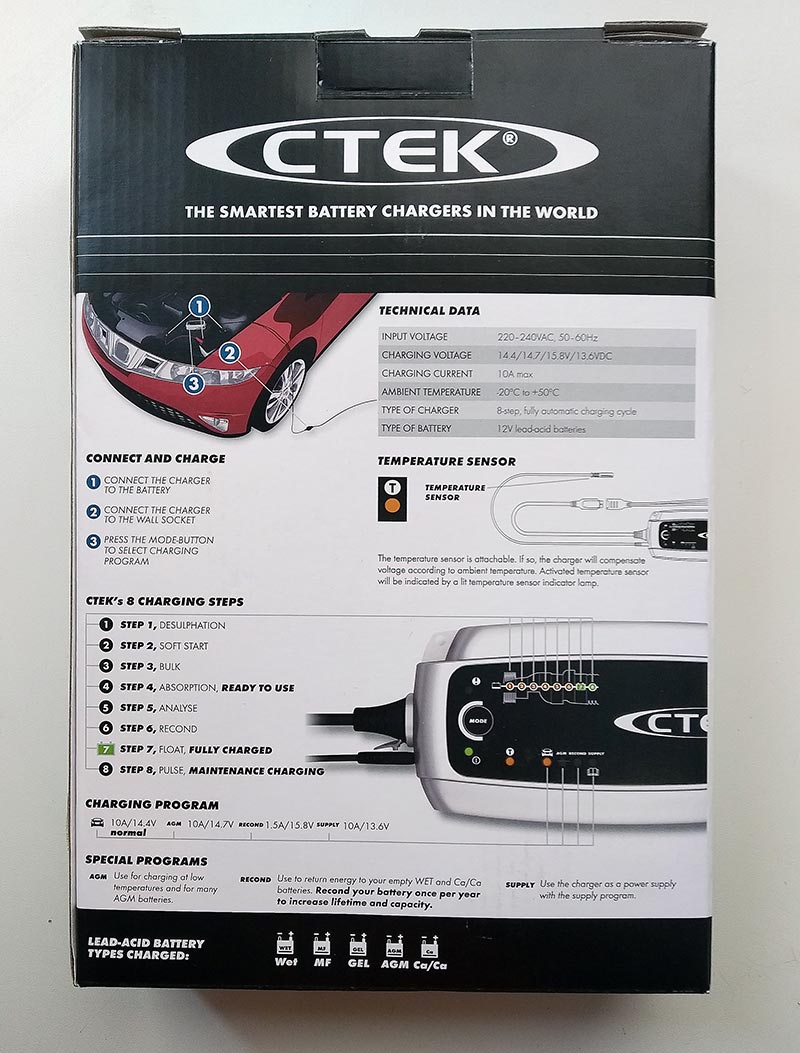 CTEK MXS10 –     , 