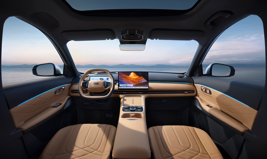 Geely ������������ � ������ ������������� ��������� EX5 EM-i &mdash; ������ ������������ ������ ������, ������������ ����������, ������� � ������� ���