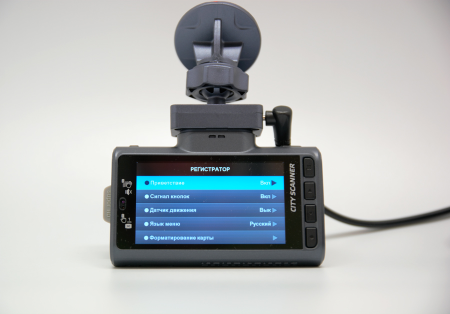 ���� SilverStone F1 CityScanner 4K: ���������������� � 4K-�������, GPS � ��������������� � �������