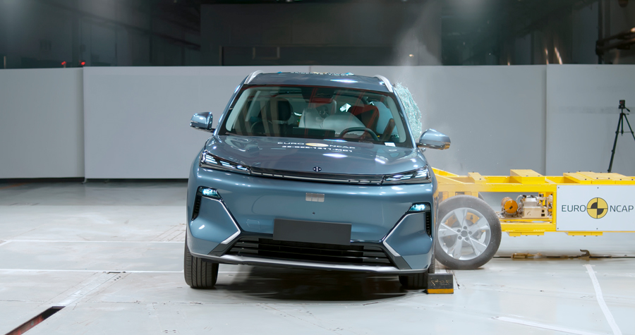 ��������� Geely EX5 EM-i ������� ������ ������ Euro NCAP, ���������� ������� ��������� ������������