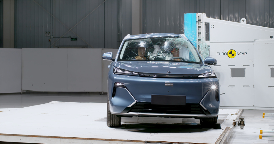 ��������� Geely EX5 EM-i ������� ������ ������ Euro NCAP, ���������� ������� ��������� ������������