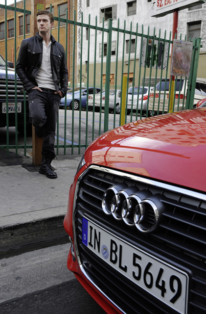 Audi A1 with Justin Timberlake