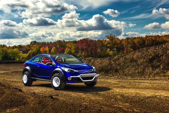   KIA    - Lux Motorwerks   Forte Koup Mud Bogger,      ,           .