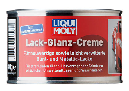 LIQUI MOLY Lack-Glanz-Creme - полироль для глянцевых поверхностей 