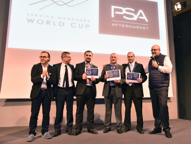      PEUGEOT -  (Jean-Philippe Imparato),  PSA Aftermarket   (Christophe Musy),  PSA Motorsport -  (Jean-Marc Finot)   CITRON  ,      (Arnaud Belloni).