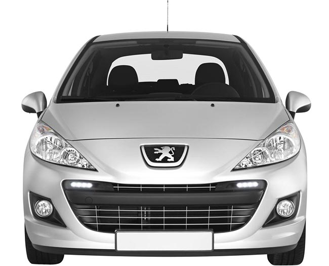   Philips DayLight 4 LED DRL  Peugeot 207