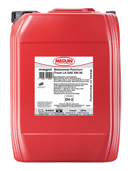 Meguin Megol Motorenoel Super LL Dimo Premium 10W-40 –    