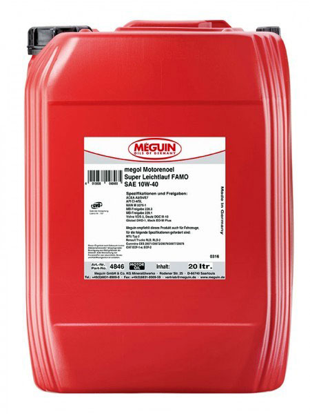 Meguin Megol Motorenoel Perfomance Top Trans R 15W-40 –   