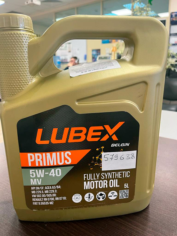      Lubex Primus MV 5W-40   Nissan Qashqai.       NISSAN KE90090032 / KE90090042.